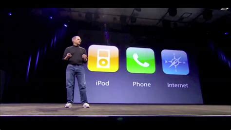 steve jobs introducing  iphone  macworld  youtube