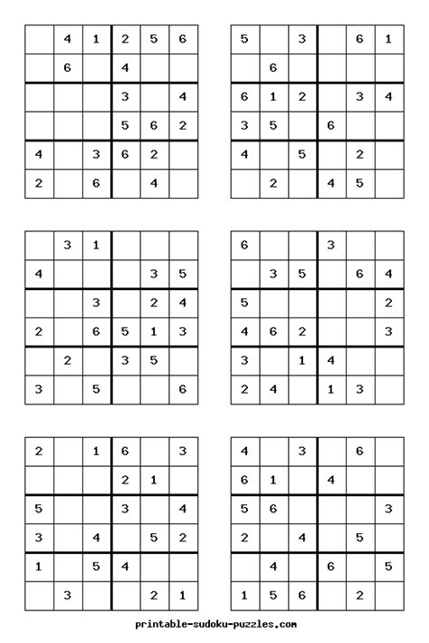 sudoku   page printable