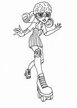Monster High Coloring Pages Wishes Roller Maze Printable Ghoulia Print Wish Sheet Yelps Getcolorings Sheets sketch template
