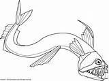 Coloring Fish Viper Angler Getcolorings Pages Getdrawings sketch template
