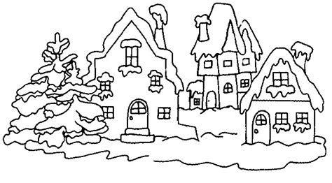 winter time coloring book  coloring pages