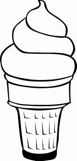 Ice Cream Coloring Clipart Soft Clip Cone Cones Serve Desserts Sladoled Pages Food Vector Pobarvanke Pobarvanka Fast Social Kids Transparent sketch template