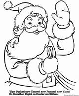 Coloring Pages Santa Christmas Printable Claus Print Printing Help Color sketch template