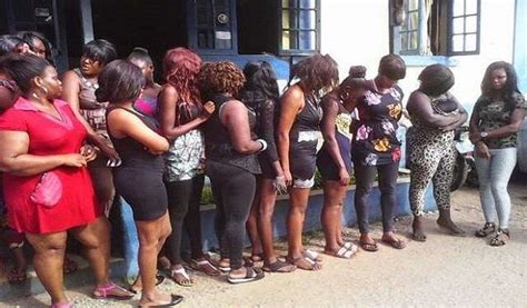 18 Nigerian Ladies Arrested For Alleged Prostitution In Ghana