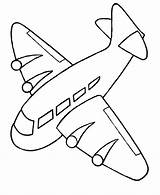 Coloring Airplane Paper Getcolorings sketch template