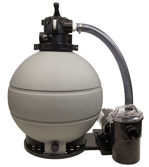 ground pool sand filter system   hp pump  lb sand capacity ebay