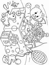 Coloring Toys Pages Toy Sheets Materials Edupics Kids sketch template