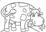 Coloring Netart Cows sketch template