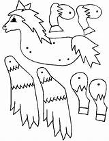 Pantin Imprimer Colorier Puppet Coloring Horse Articulé Du Bricolage Crafts Comment First Canalblog sketch template