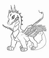 Dragon Coloring Pages Baby Printable Supercoloring sketch template