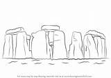 Stonehenge sketch template