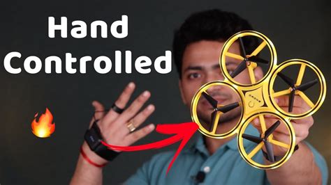 hand controlled drone  rs  worth  drone gesture drone youtube