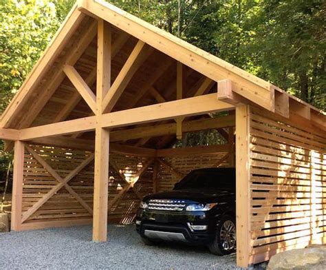 open wooden carport packages carport  garage    choose  platform