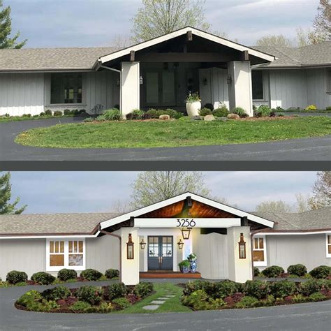 ranch home exterior design ideas references
