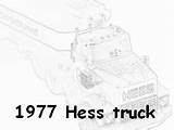 Hess Coloring Truck Trucks sketch template