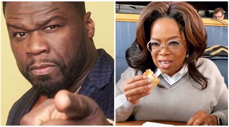 50 Cent Trolls Oprah For Falling On Stage During Speech
