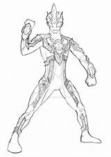 Ultraman Mewarnai Ginga Spectre Mewarna Kartun Orb Mebius Geed Inspirasi Cosmos Desa Catatanku Tiga sketch template