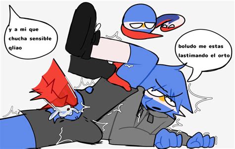 Rule 34 Ailewzol Argentina Countryhumans Chile Countryhumans
