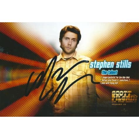 Mark Webber Autograph Scott Pilgrim Vs The World