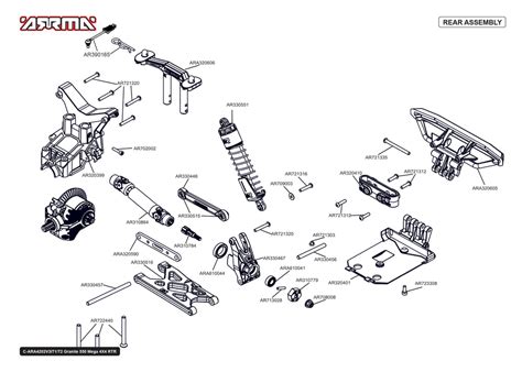 arrma granite parts diagram carlynjordan