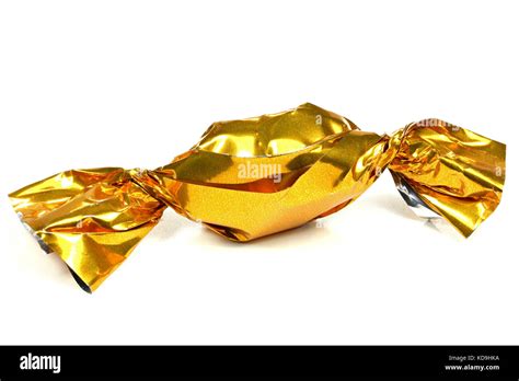 gold wrapper high resolution stock photography  images alamy
