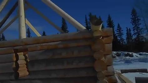 log cabin kit alaska youtube