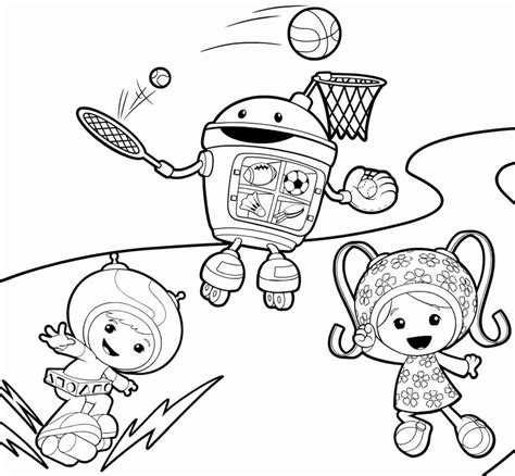 team umizoomi coloring page elegant  printable team umizoomi