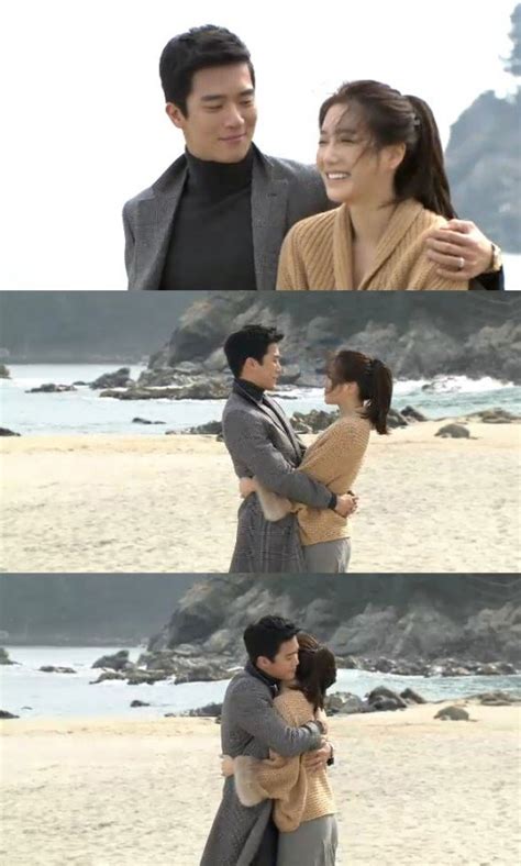 [spoiler] she gets married thrice ha seok jin and lee ji ah kiss on the beach hancinema