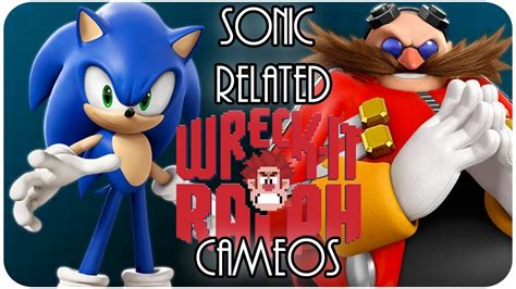 Wreck It Ralph Sega Sonic Related Cameos Youtube