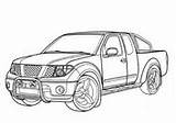 Nissan Coloring Navara Pages Altima Hybrid sketch template