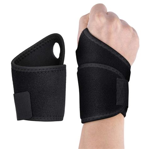 reactionnx adjustable athletic wrist brace  pair wrist support