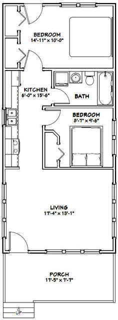 14x30 Tiny House 14x30h1a 419 Sq Ft Excellent