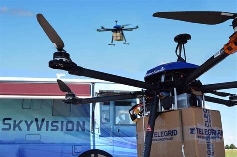 drone express  testing drone delivery service  springfield ohio