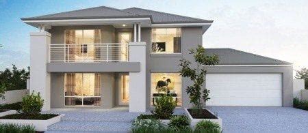 beautiful  bedroom double storey house plans  home plans design