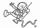 Astronauta Astronaut Astronaute Kleurplaat Colorare Malvorlage Kolorowanki Tekening Disegni Immagine Dzieci Kleurplaten Téléchargez Malvorlagen sketch template