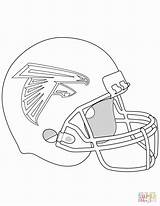 Coloring Pages Falcons Helmet Atlanta Raiders Seahawks Printable Super Bowl Oakland Panthers Drawing Carolina Seattle Logo Nfl Broncos Color Football sketch template