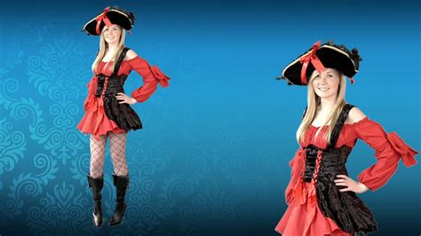 adult sexy vixen pirate costume youtube