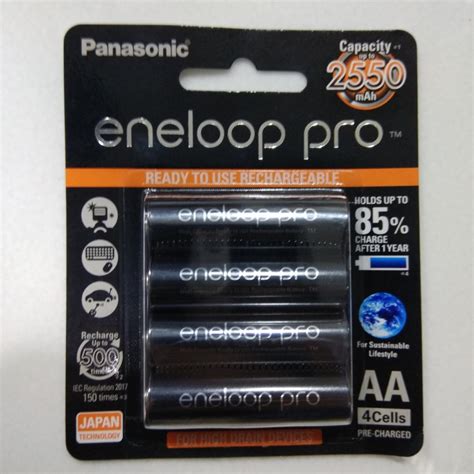 Panasonic Eneloop Pro Aa 2550mah 4 Battery – Rs 750 – Lt Online Store