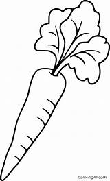 Coloringall Vegetable sketch template