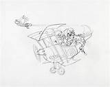 Muttley Dastardly Machines Flying Takamoto Hanna Barbera Their Iwao 1991 Illustration Bookmark sketch template