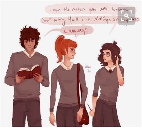 Funny Au Harry Potter Harry Potter Comics Fem Harry