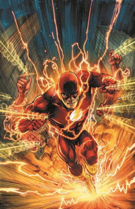 The Flash Comic Art