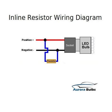 led canbus warning error  load resistor kit aurora bulbs