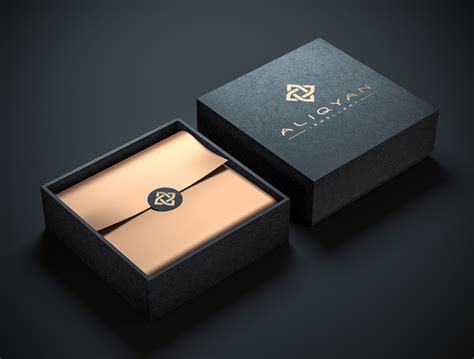 luxury box mockup aliqyan packaging design  panter  dribbble