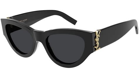 saint laurent sl m94 001 shiny black sunglasses