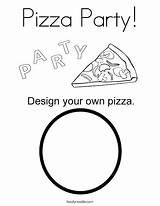 Pizza Coloring Pages Getdrawings Hut sketch template