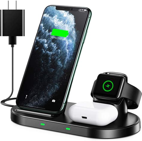 fast apple wireless charger  iphone  iwatch home previews