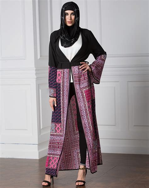 Vintage Women Abaya Turkish Robe Big Size 5xl Muslim Cardigan Dress