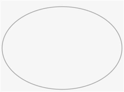 oval shape templates printable  circle