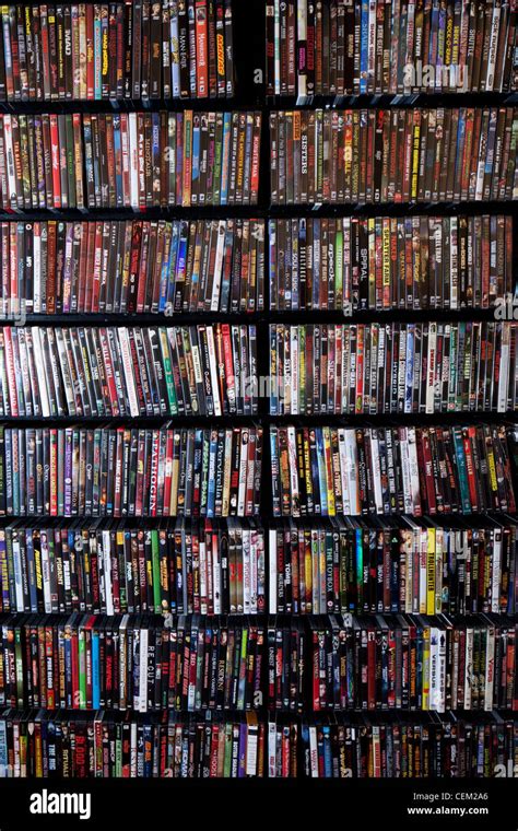 horror  dvd collection stock photo alamy